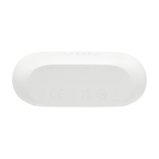 JBL Vibe Buds 2 - White - True Wireless Noise Cancelling Earbuds - Bottom